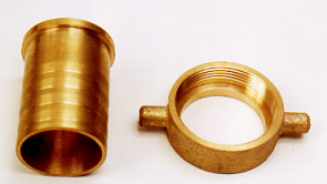 Brass Brass Hose Fittings Nipples  Brass  Hose Fittings hose Barbs Nipples and Barbs for Rubber, PVC, Reinforced
        and  Synthetic  Hoses. Hose Tails and barbs are  Machined  to perfection and 
    available in different forms with or without threads as per requirements. Brass
        Hose Barbs and hose nipples and fittings / accessories for flexible hoses
        are available in all the sizes from 1/8