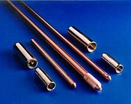 copper bonded rods earthing rods ground rods